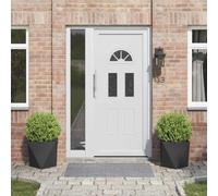 Générique Jardinière 2 pcs Noir 40 x 40 x 40 cm Acier,Maison & Jardin,Pelouses & Jardins,Jardinage,Pots & Cache-Pots,Noir,9.97 KG,883823