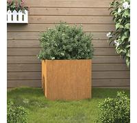 Générique Jardinière 32x30x29 cm Acier corten, Maison & Jardin, Pelouses & Jardins, Jardinage, Pots & Cache-Pots, Brun, (Poids 1.98KG)