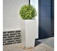 Générique Jardinière 35x35x75 cm Acier Inoxydable,Maison & Jardin,Pelouses & Jardins,Jardinage,Pots & Cache-Pots,Argent,7.14 KG,851088