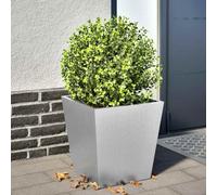 Générique Jardinière 40x40x40 cm Acier Inoxydable,Pots & Cache-Pots,4.81KG-851062
