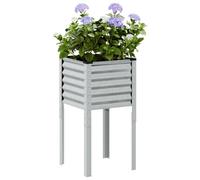 Générique Jardinière 45x45x88 cm Acier galvanisé,Pots & Cache-Pots,6.75KG-4008967