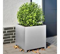 Générique Jardinière 50x50x50 cm Acier galvanisé,Pots & Cache-Pots,7.74KG-851218