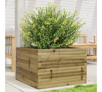 Générique Jardinière 70x70x45,5 cm Bois de pin imprégné,Pots & Cache-Pots,22.5KG-847257