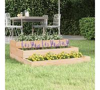 Générique Jardinière 78x78x27 cm Bois Massif de pin,Jardinage, Pots & Cache-Pots,823906