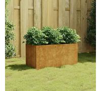 Générique Jardinière 80x40x40 cm Acier corten,Pots & Cache-Pots,7.24KG-824530