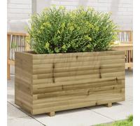 Générique Jardinière 90x40x49,5 cm Bois de pin imprégné,Maison & Jardin,Pelouses & Jardins,Jardinage,Pots & Cache-Pots,Brun,24.7 KG,847377