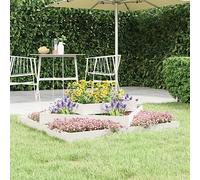 Générique Jardinière Blanc 112x112x27 cm Bois Massif de pin,Pots & Cache-Pots,8.08KG-823886