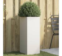 Générique Jardinière Blanc 32x29x75 cm Acier,Maison & Jardin,Pelouses & Jardins,Jardinage,Pots & Cache-Pots,Blanc,5.72 KG,841572