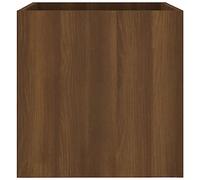Générique Jardinière Chêne Marron 40x40x40 cm Bois d'ingénierie,Maison & Jardin,Pelouses & Jardins,Jardinage,Pots & Cache-Pots,Brun,8.82KG,820501