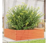 Générique Jardinière Cire Marron 80x80x23 cm Bois de pin Massif,Maison & Jardin, Pelouses & Jardins, Jardinage, Pots & Cache-Pots, Brun (Poids 14.3KG)
