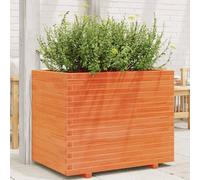 Générique Jardinière Cire Marron 90x60x72 cm Bois de pin Massif,Pots & Cache-Pots,44.5KG-3282646