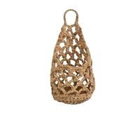 Générique Jardinière de fleurs en macramé coton forme panier suspendu tissé à la main, Compatible avec décoration du balcon salon(US W 7.5/M 6)