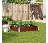 Générique Jardinière Marron 100x100 cm Bois Massif de pin,Pots & Cache-Pots,9KG-3295398