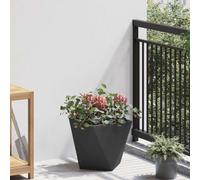 Générique Jardinière Noir 30 x 30 x 30 cm Acier,Maison & Jardin,Pelouses & Jardins,Jardinage,Pots & Cache-Pots,Noir,3.65 KG,883808