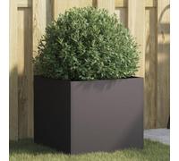 Générique Jardinière Noir 42x40x39 cm Acier,Maison & Jardin,Pelouses & Jardins,Jardinage,Pots & Cache-Pots,Noir,4.41 KG,841547