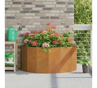 Générique Jardinière Rouillé 120 x 60 x 50 cm,Maison & Jardin,Pelouses & Jardins,Jardinage,Pots & Cache-Pots,Marron,11.6 KG,883709