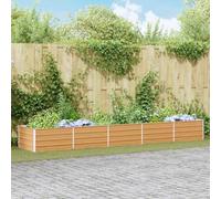 Générique Jardinière surélevée Marron Clair 400 x 80 x 45 cm,Maison & Jardin,Pelouses & Jardins,Jardinage,Pots & Cache-Pots,Marron,12.82 KG,42017339