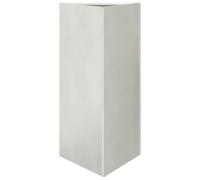 Générique Jardinière Triangulaire 40x34,5x70 cm Acier Inoxydable,Maison & Jardin, Pelouses & Jardins, Jardinage, Pots & Cache-Pots, Argent (Poids 6.45KG)