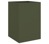 Générique Jardinière Vert Olive 52x48x75 cm Acier,Maison & Jardin,Pelouses & Jardins,Jardinage,Pots & Cache-Pots,Vert,9.29kg,841586
