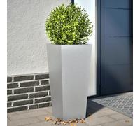 Générique Jardinières 2 pcs 35x35x75 cm Acier galvanisé,Maison & Jardin,Pelouses & Jardins,Jardinage,Pots & Cache-Pots,Argent,12.72 KG,851091