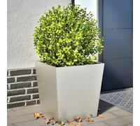 Générique Jardinières 2 pcs 50x50x50 cm Acier Inoxydable,Pots & Cache-Pots,12.73KG-851075