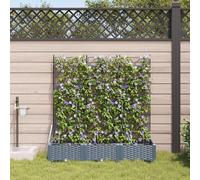 Générique Jardinières avec système d'irrigation par Eau 3 pcs Gris Clair,Pots & Cache-Pots,7.63KG-42002898