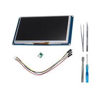générique JayTong Nextion LCD Display 7.0" NX8048T070 7.0inch Resistive Touch Screen Panel 800×480 UART HMI Intelligent LCD Display Module Replacement pour Arduino Raspberry Pi avec Outils