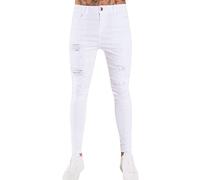 Générique Jean Bootcut Stretch Coupe Droite Homme Jeans Stretch Coupe Slim Pantalon De Travail Couleur Pure Colorés Confortables En Jean Jean Travail Homme