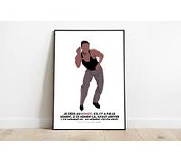 Générique Jean-Claude Van Damme - Affiche - Poster - Impression (11, 50 * 67cm)