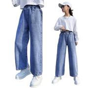 Générique Jean Enfant Garçon Pantalons Fille Pantalon 12 Ans Vêtements Ado Taille Basse Teinture Noir Ensembles Dame Jeanne en Verre De Pluie Jogging Femme