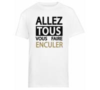 Générique Jean Marie Bigard T-Shirt Blanc À Manches Courtes pour Hommes