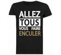 Générique Jean Marie Bigard T-Shirt Noir Femme T-Shirt À Manches Courtes Femme