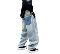 Générique Jean Slim Basics GarçOn, Baggy Jeans GarçOn Enfants avec Ceinture ÉLastique Pantalon Cargo en Denim Printemps/Automne pour Enfants pour Le Printemps Et L'Automne Short Jean Garcon 6 Ans |