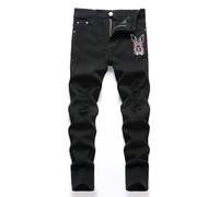 Générique Jean Slim Basics Garçon en Denim Printemps Automne pour Enfants Skinny Fit Class Pantalon Garcon 6 Ans 10 Couleur Unie Style Urbain Hip Hop Streetwear Cadeaux (Le Noir,14-16 Ans)