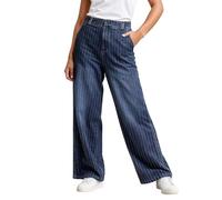 Générique Jean Taille Haute Femme Denim Élastique Wide Leg High Waist Jambes Larges Les Filles Pants Evasée Long Baggy Slim Extensible Ourlet Brut Randonnée Années 90