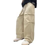 Générique Jeans GarçOn,Jeans Baggy Pantalons Cargo Mode Casual Polyvalent Ado Pant pour 6-14 Ans Long Denim Jeans DéContracté Stretch Denims pour Le Printemps/Le Printemps Short Jeans Garcon 14 Ans