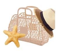 Générique Jelly Bag for Girls - Reusable Beach Tote Basket | Purse