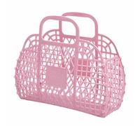 Générique Jelly Bags, Colorful Reusable Beach Tote for Toddler, Bright Gift Basket for Halloween Bridal Shower Easter or Pool Trips, Cute Jelly Purse for Kids’ Outfits and Travel, 2pcs
