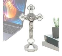 Générique Jesus Decor for Bedroom - Realistic Decorative Jesus Tabletop Sculptures | Portable Home Decoration with Base for Bedroom, Apartment, Living Room, Office, Display, Religious Ornament Gift