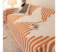 Générique Jeté De Canapé Grande Taille, Plaid Canapé d'angle Antidérapant Chien, Grand Plaid pour Canapé XXL, Chenille Couverture Canapé Housse De Canapé, Lavable(#326,180x200cm)