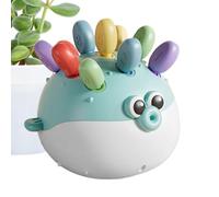 Générique Jeu Assorti pour Les - Toy de Reconnaissance des Couleurs éducatifs | Jouette Interactive de Formes Mignonnes pour Les | 1 à 3 activités de Classe Routines de Coucher