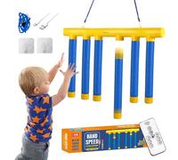 Générique Jeu Attraper des Bâtons - Attrape Souris Jeu De Reflexe Baton Sauteur Defi Vitesse Et Réactivité, 3 Vitesses Réglables, Réactions Rapides, Jeux Interactifs D'Intérieur, Jeux Amusants en