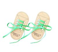 Générique Jeu d’Apprentissage de Lacets pour - Éducatif en Bois pour Enfiler Les Lacets,Jouet Éducatif Sensoriel pour Développer la Motricité Fine 3 6 Ans Maternelle