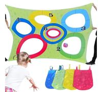 Générique Jeu D'Adresse pour Jardin - Jeu De Lancer Familial en Plein Air - Dès 3 Ans Jouet Ludique À Points pour Plage Parc Cour Pelouse Aire De Jeux