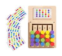 Générique Jeu d'association des Couleurs - Jouet de Puzzle à Glissière Colorée sur Plateau | Jeu d'appariement sur Puzzle Coulissant,pour Ados Seniors Maison extérieur Vacances