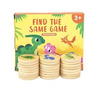 Générique Jeu D'association Jouets De Dinosaures - De Mémoire De Puzzle Éducatif pour Les | Le Jeu De Société Améliore Les Compétences Cognitives, Activité d'apprentissage Amusante, Comprend des Piè