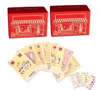 Générique Jeu de Cartes Chop, Carte de dîner Loser Cooks, Jeu-de Cartes de Cuisine Rapide, jeus-de-ca-RTE de Cuisine, Jeux de-Carte de cui-sine, avec des Jeux de fête Amusants et interactifs (2set)