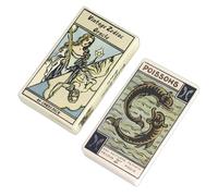 Générique Jeu de Cartes de Tarot | Jeu de 48 Cartes avec Significations | Divination Voyance pour Voyages Méditation Fêtes Adultes Adolescents