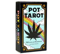 Générique Jeu de Cartes de Tarot Pot, 78 Cartes, Taille d'origine avec Guide Pot Tarot