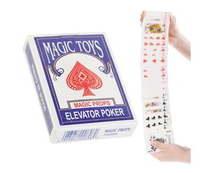 Générique Jeu De Cartes Magique - Jeu De Cartes Interactif pour Magicien,Accessoires Magiques Portatifs pour Enseignement Démonstrations Réunions Divertissement Scène
